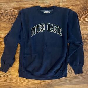 Steve & Barry's Notre Dame Navy Sweatshirt